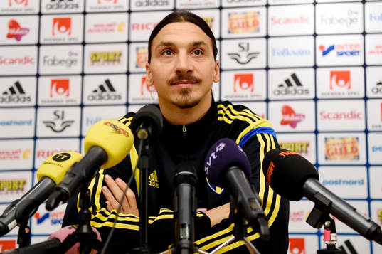 Sveriges Zlatan Ibrahimovic