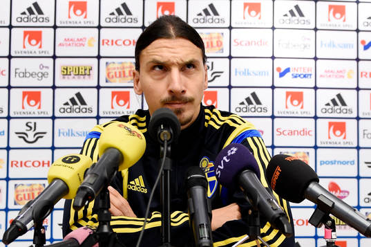 Sveriges Zlatan Ibrahimovic