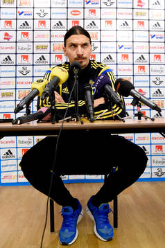Sveriges Zlatan Ibrahimovic