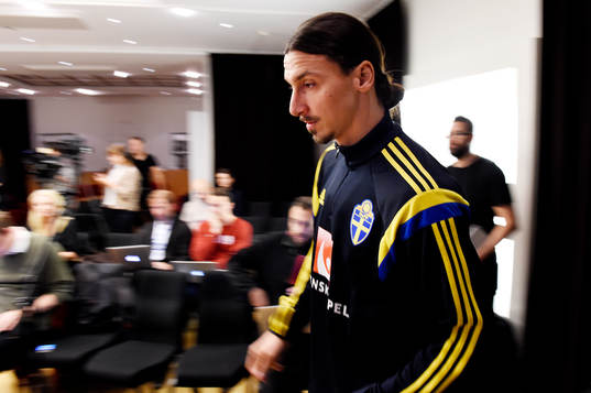 Sveriges Zlatan Ibrahimovic