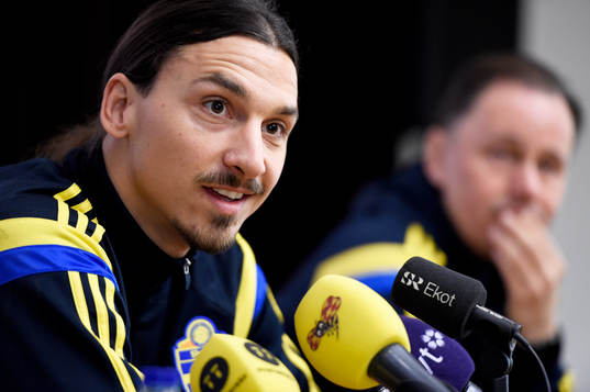 Sveriges Zlatan Ibrahimovic
