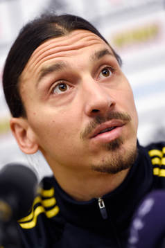 Sveriges Zlatan Ibrahimovic