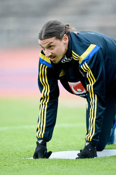 Sveriges Zlatan Ibrahimovic