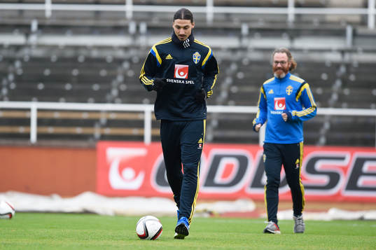 Sveriges Zlatan Ibrahimovic