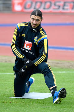 Sveriges Zlatan Ibrahimovic