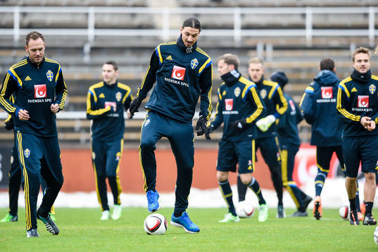 Sveriges Zlatan Ibrahimovic