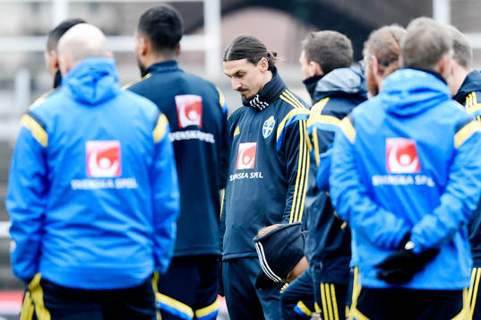Sveriges Zlatan Ibrahimovic