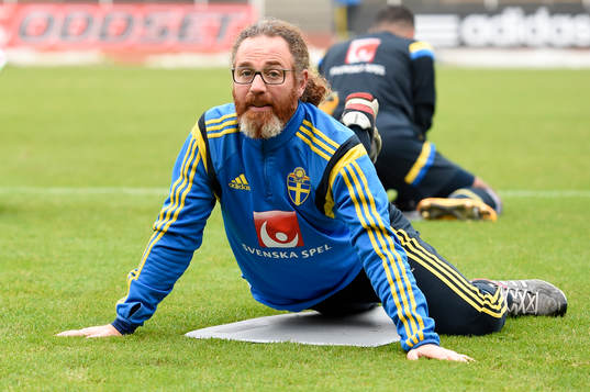 Sveriges landslags sjukgymnast Rickard Dahan