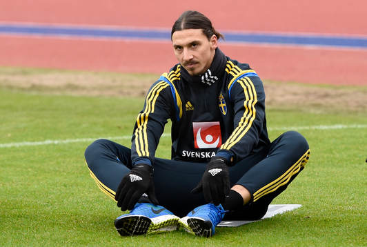 Sveriges Zlatan Ibrahimovic