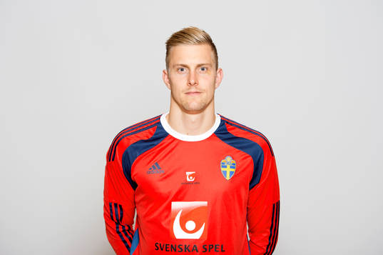Sveriges målvakt Karl-Johan Johnsson