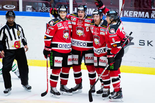 Malmö Redhawks Björn Svensson, Henrik Hetta, Jens Olsson
