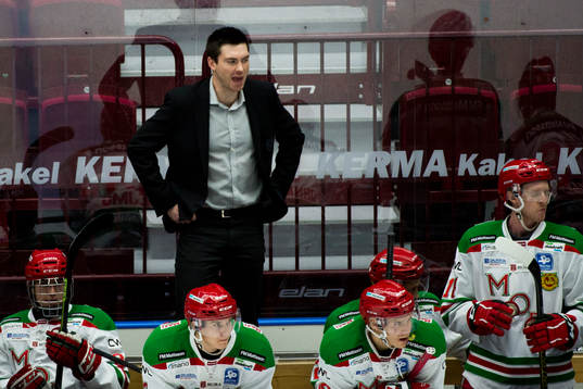 Moras tränare Jeremy Colliton