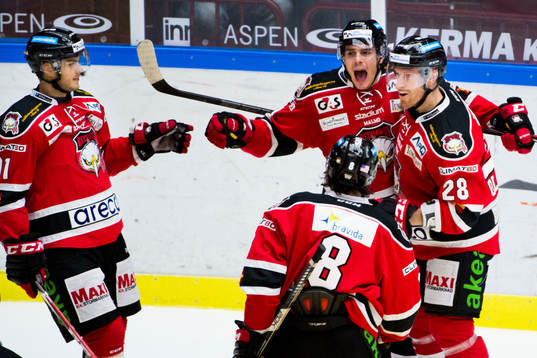 Malmö Redhawks Björn Svensson, Henrik Hetta, Jens Olsson
