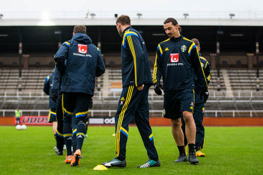 Sveriges Zlatan Ibrahimovic