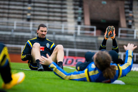 Sveriges Zlatan Ibrahimovic