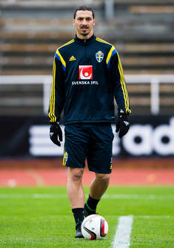 Sveriges Zlatan Ibrahimovic