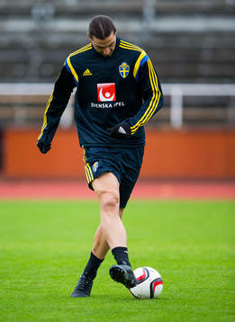 Sveriges Zlatan Ibrahimovic