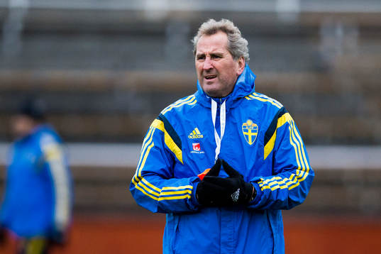 Sveriges förbundskapten Erik Hamrén