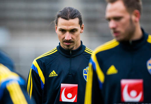 Sveriges Zlatan Ibrahimovic
