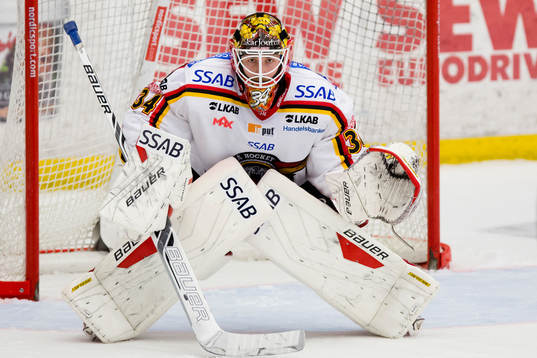 Luleås målvakt Joel Lassinantti