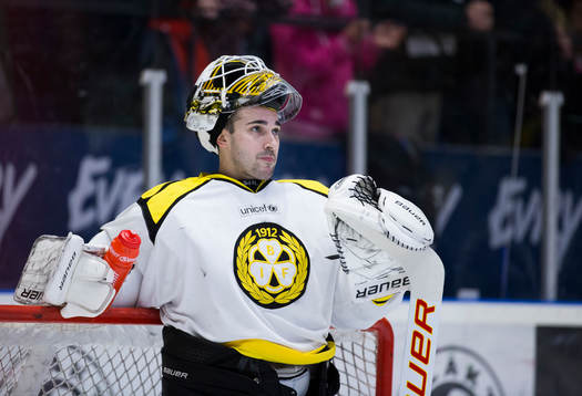 Brynäs målvakt Bernhard Starkbaum