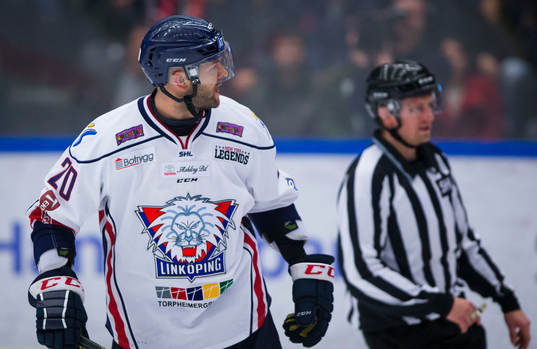 Linköpings Jeff Taffe deppar