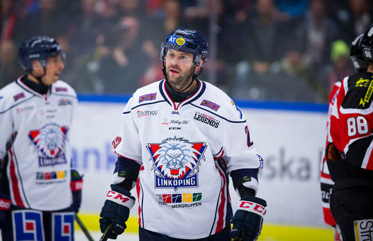 Linköpings Jeff Taffe deppar