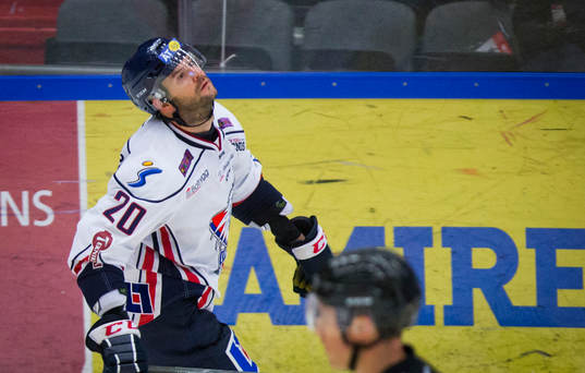 Linköpings Jeff Taffe deppar