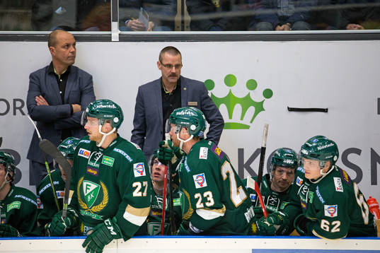 Färjestads tränare Tommy Samuelsson och Färjestads