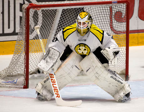 Brynäs målvakt Bernhard Starkbaum