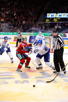 Leksands Jonas Frögren, Frölundas Robin Figren och