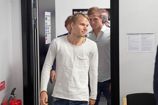 Oscar Lewicki och Erik Andersson