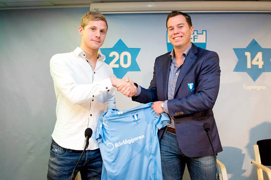 Erik Andersson och Sportchef Daniel Anderssson
