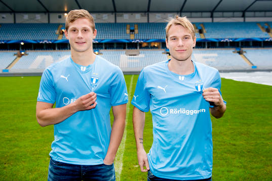 Erik Andersson och Oscar Lewicki
