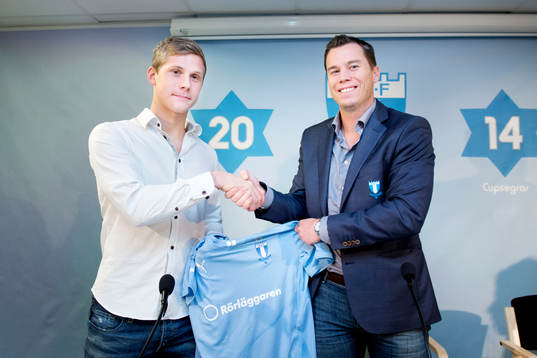Erik Andersson och Sportchef Daniel Anderssson