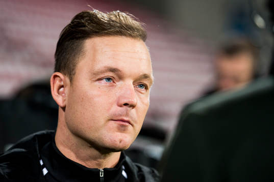Fortuna Hjørrings tränare Brian Sørensen