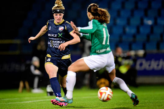 Rosengårds Kirsten Van De Ven tunnlar Fortuna Hjørrings