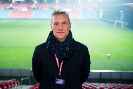 Bylinebild, Mattias Larsson, reporter Kvällsposten /