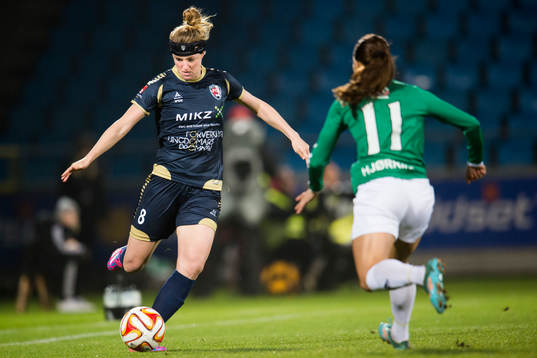Rosengårds Kirsten Van De Ven och Fortuna Hjørrings