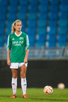 Fortuna Hjørrings Frederikke Thøgersen deppar