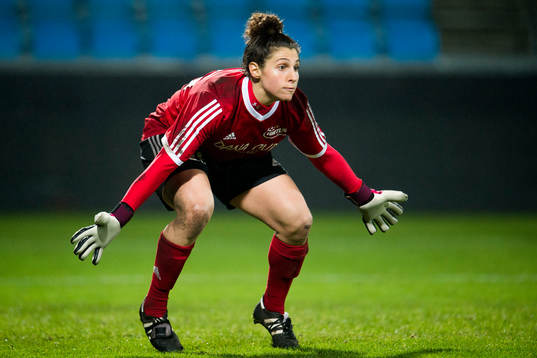 Fortuna Hjørrings målvakt Michelle Botos