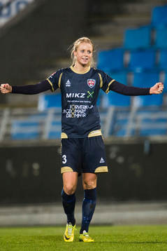 Rosengårds Amanda Ilestedt jublar