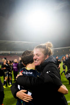 Rosengårds Kirsten Van De Ven kramar om Therese Sjögran