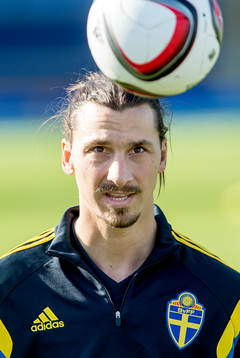 Sveriges Zlatan Ibrahimovic