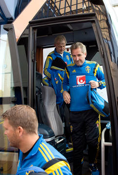 Sveriges förbundskapten Erik Hamrén