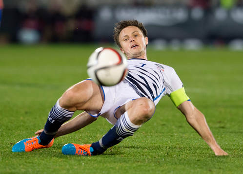 Fotboll, EM-Kval, Serbien - Danmark