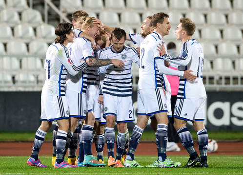 Fotboll, EM-Kval, Serbien - Danmark