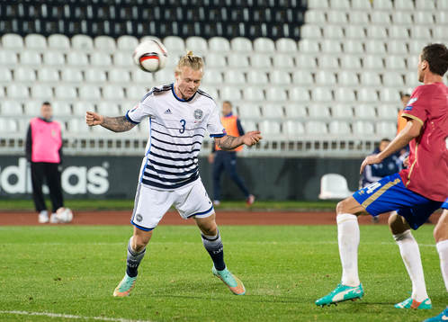 Fotboll, EM-Kval, Serbien - Danmark