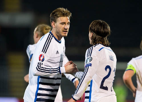Fotboll, EM-Kval, Serbien - Danmark