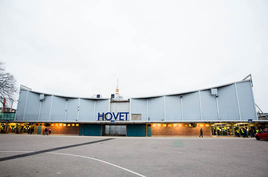 Generell vy utanför Hovets Isstadion